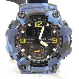 Invicta Activa X BlackOps Mens Digital Watch-56mm, Camouflage, Blue