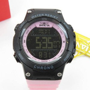 Invicta Racing Burnout Mens Digital Watch-52mm, Pink