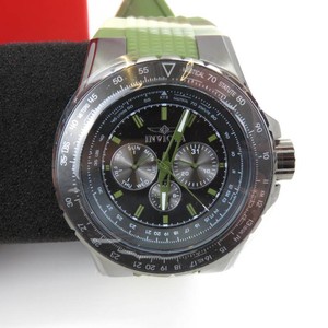 Invicta Aviator Skyshock Mens Watch-50mm, Camouflage, Green