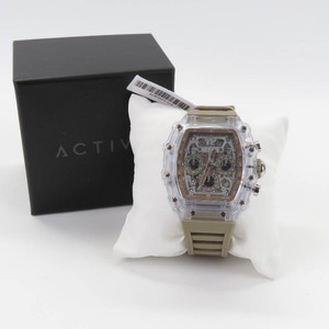 Invicta Activa Fury X Mens Watch wSkeleton Dial-44.3mm, Tan