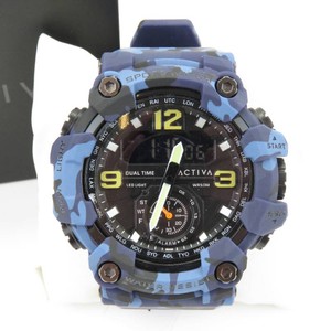 Invicta Activa X BlackOps Mens Digital Watch-56mm, Camouflage, Blue