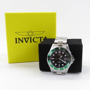 Invicta Pro Diver Mens Watch-43mm, Steel, Green Dial