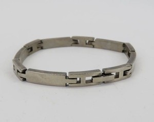 Vintage Sterling Silver Link Bracelet-27.680g