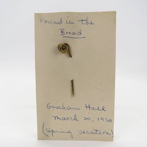 Antique Stick Pen wGreen Stone Novelty Found in the Bread Graham Hall 1920