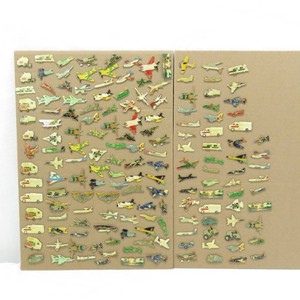 Collection of Vintage Military Plane Aircraft & Truck Pins
