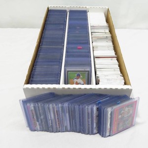 Three Row Box of Sports Cards-Rookies (RC), Inserts, Hall of Famers &amp More