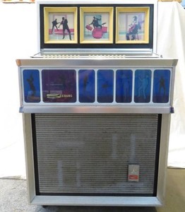 1967 Seeburg S100 Phono-Jet Jukebox-45 RPM Vinyl Records
