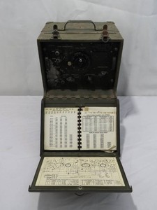 Vintage Signal Corps Frequency Meter BC-221-AK Military