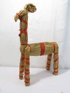 Large 32 Traditional Scandinavian Straw Yule Goat Julbock Swedish