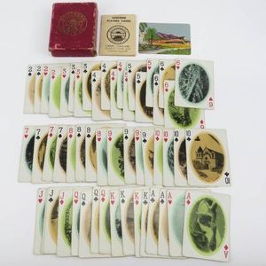 Vintage Southern Line Pacific Complete Playing Card Set