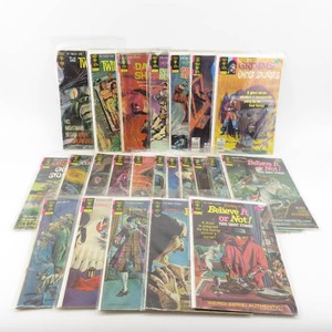 Grouping of Vintage Gold Key MysteryHorror Themed Comic Books Twilight Zone More