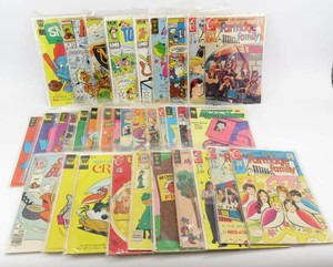 Grouping of Vintage Charlton, Gold Key, Whitman TV Themed & Other Comic Books