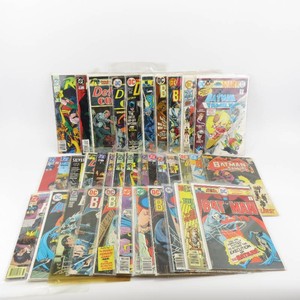 Grouping of Vintage Superhero DC BatmanRobin Comic Books