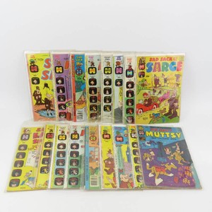 Grouping of Vintage Harvey Sad Sack Comedy Humor Comic Books