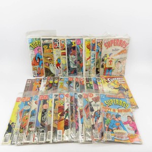 Grouping of Vintage Superhero SuperboySupergirl DC Comic Books