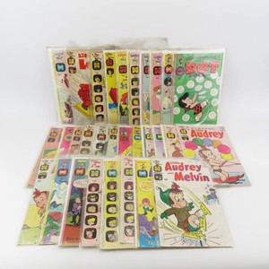 Grouping of Vintage Harvey Little Lotta, Polka Dot, Little Audrey Comic Books