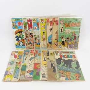 Grouping of Vintage Charlton Comic Books, Blondie, Millie & More