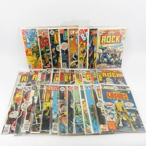 Grouping of Vintage MilitaryWar Themed Comic Books, Losers, Sgt Rock & More