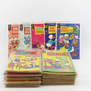Large Grouping of Vintage Gold Key, Whitman, Walt Disney Character Comic Books