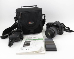 Vintage Canon EOS 10D Digtial Camera wBag, Accessories, Instructions