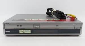 Sony DVDVHS Video Cassette Recorder RDR-VX500 Silver