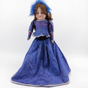 Antique A. Marseilles Bisque Head Doll