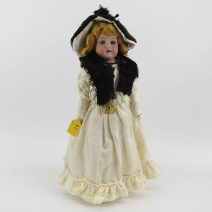 Antique A. Marseilles Bisque Head Doll 15
