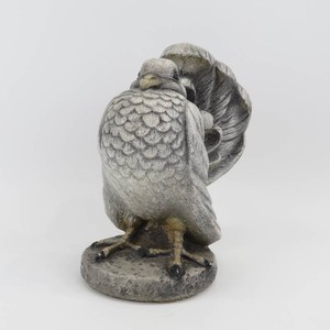 Vintage Henri Studios Cement Dove Garden Statue