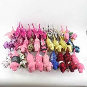 Large Grouping of Collectible PINK Victoria Secret Plush Advertising Dogs
