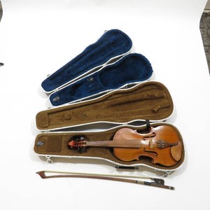 Vintage 1994 Handcrafted Full Size Acoustic Violin Noble (Toby) Mcintosh wCase & Extras