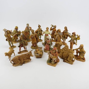 Vintage Grouping of Depose Italy Fontanini Nativity Figures