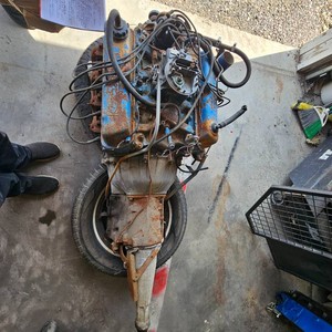 Ford 351 Windsor Motor and Transmission