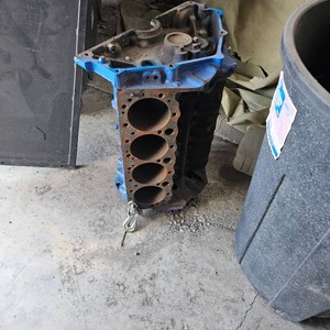 Chevy 350 Block-Cleaned, Ready to Rebuild