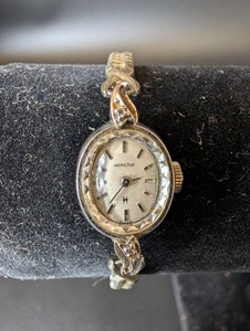 Vintage Hamilton Wristwatch Engraved L.V. Busch 1980