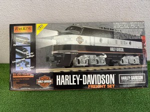Harley Davidson F-3 O Gauge Freight Train Set Model 30-4120-1