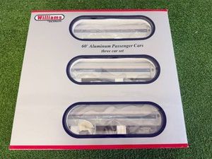 Bachmann O Scale 60 Aluminum Passenger Cars 3 Car Set