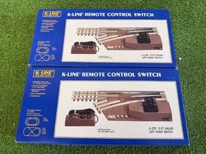 K-Line Remote Control Left Hand Switches O Gauge K-275