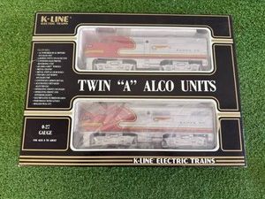 K-Line Santa Fe Alco A-A Twin Units O Gauge wDiesel Horn