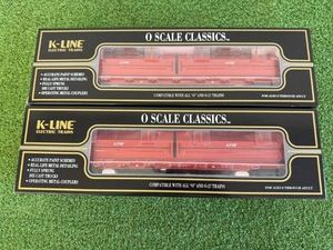 K-Line O Scale Classics Coil Cars wCoil Loads
