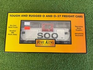 Rail King O Scale Soo Line Extended Vision Caboose