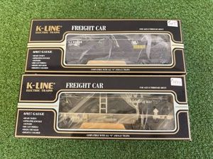K-Line O Gauge Western Pacific Classic Tank Car & ATSF Tank Car