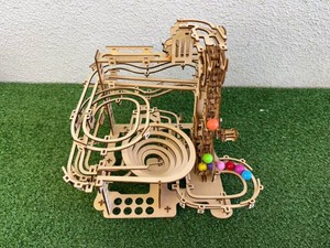 Ugears Marble Run Chain Hoist 3D Wooden Mechanical Puzzle
