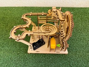 3D Wooden Puzzle Marble Run