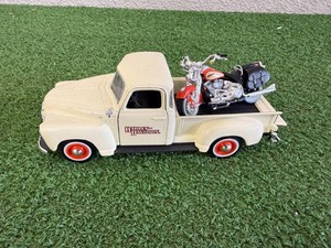 Harley Davidson Pickup and Motorcycle