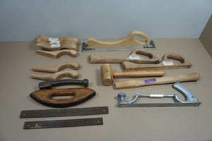 Assorted Hand Tools - Solder Paddles, Autobody File, Sander