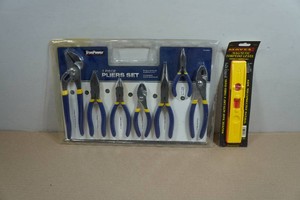 True Power 7-Piece Pliers Set & Level