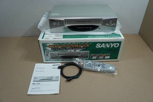 Sanyo 4 Head Hi-Fi Stereo VCR