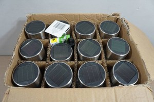 Set of 12 Decorative Garden Solar Lights