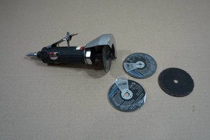 3 Pneumatic Air Cuf-Off Tool with Extra Blades