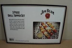 Jim Beam 3-Piece Grill Topper Set